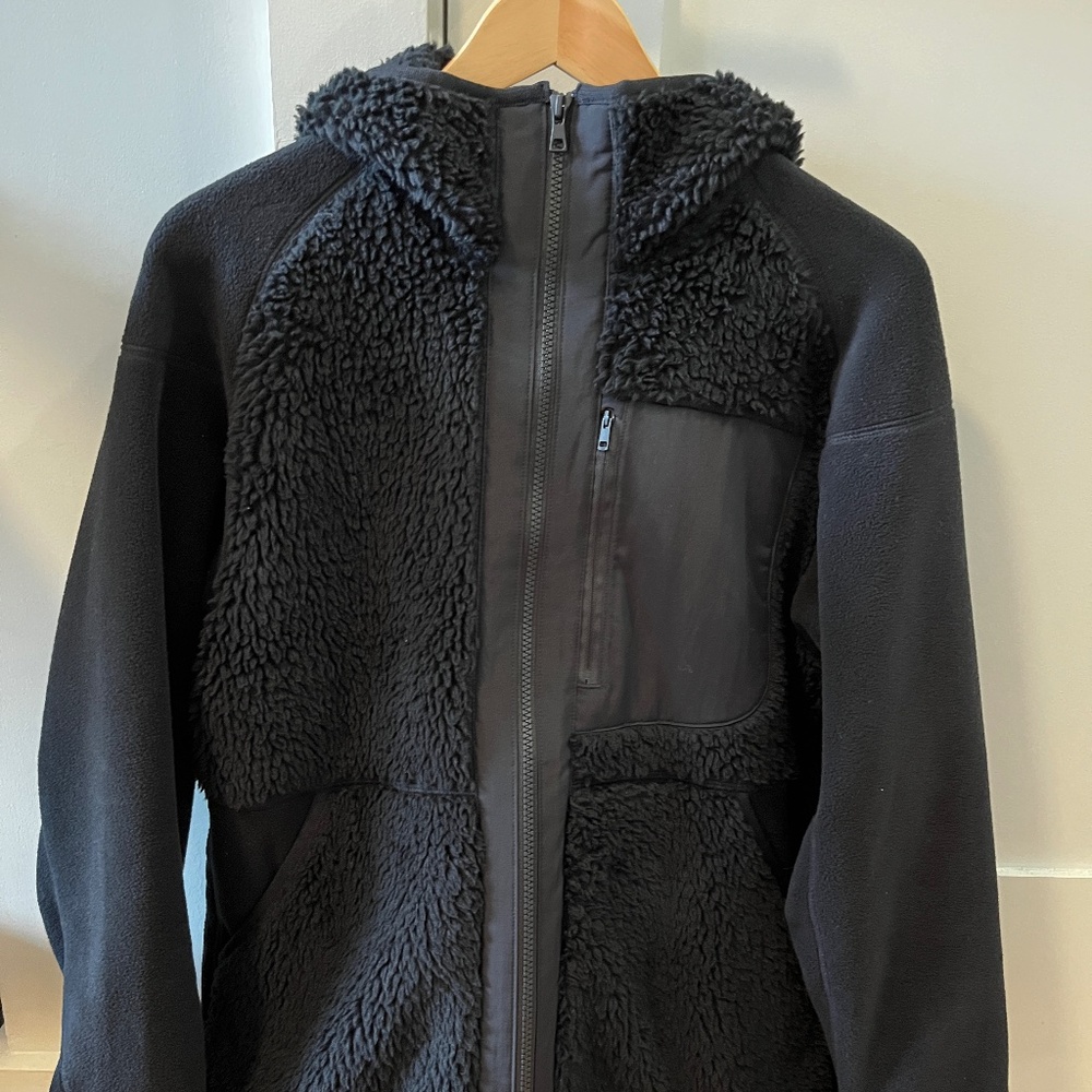 Men’s Uniqlo x White Mountaineering Hooded Fleece Parka - Medium - Small